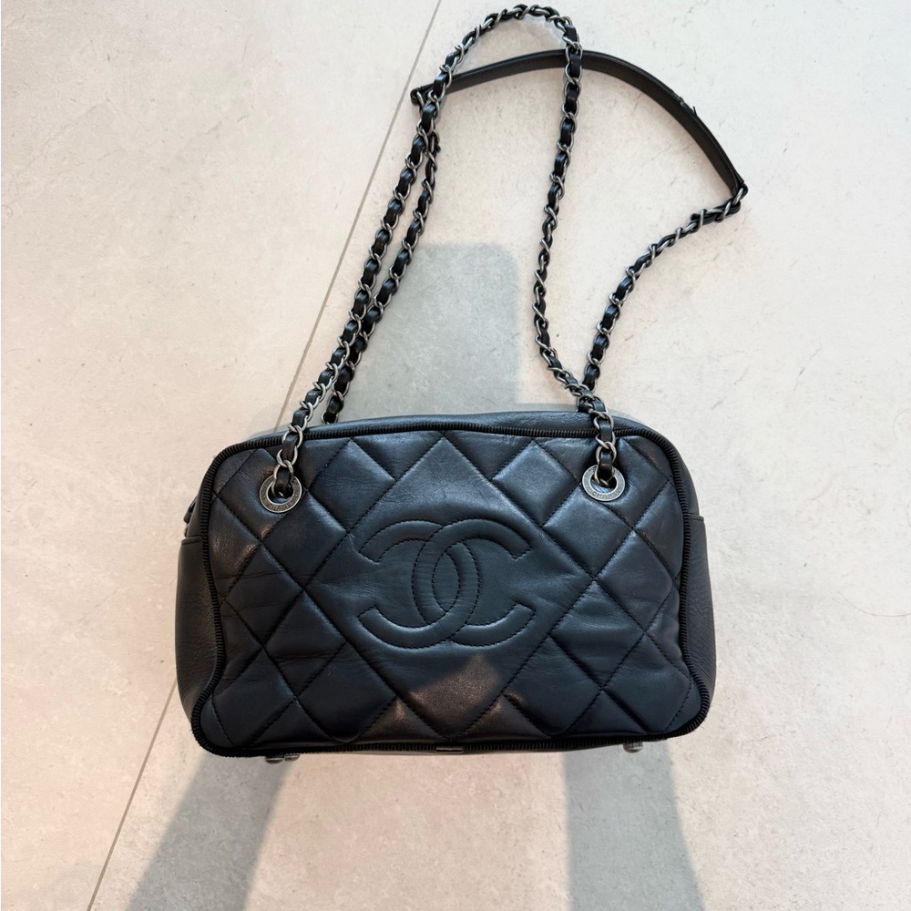 Chanel CC Diamond Camera Bag